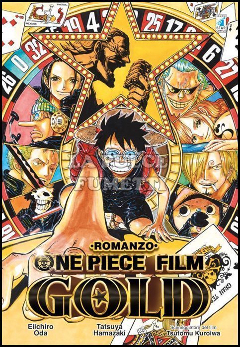 ONE PIECE GOLD NOVEL: IL FILM - ROMANZO + MINIPOSTER